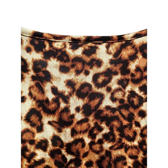 Cool Madden Leopard blouse size Medium. - Picture 8 of 9